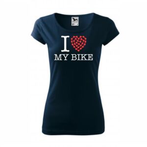 I love my bike  női póló