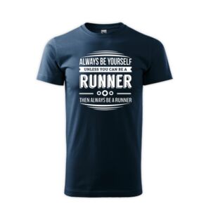 Always a runner férfi póló 