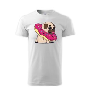 Funny Pug kutyás póló Basic férfi póló