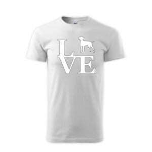 Love Vizsla 2 kutyás póló Basic férfi póló