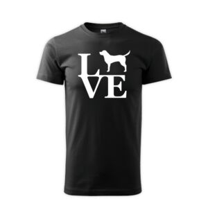 Love Labrador férfi póló 