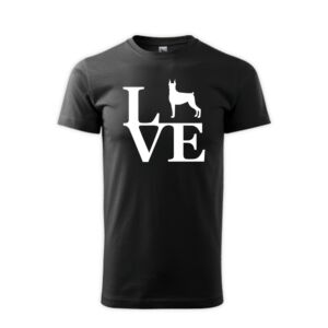 Love Boxer kutyás póló férfi póló 
