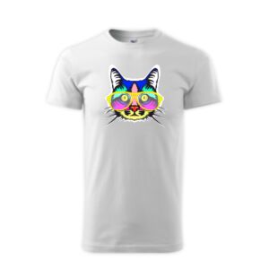 Pop Art Cat Basic férfi póló