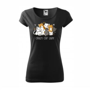 Crazy Cat Lady női póló