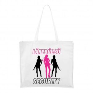 Lánybúcsú security Bevásárlótáska