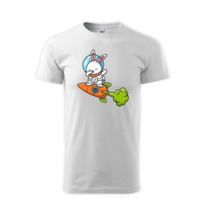 Űrhajós Nyuszi húsvéti póló Basic férfi póló