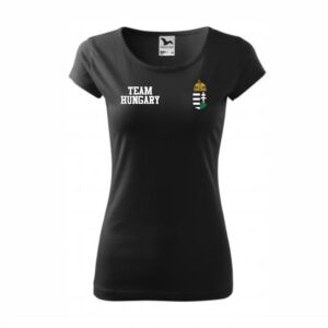 Team Hungary címeres szurkolói póló női póló