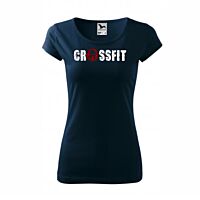 Crossfit feliratos női póló