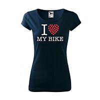 I love my bike  női póló