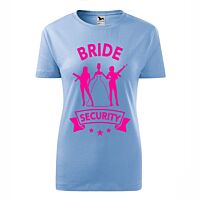 Lánybúcsú - Bride security Classic női póló