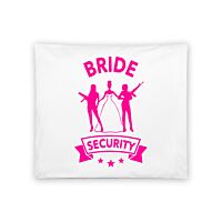 Lánybúcsú - Bride security Fényképes kispárna