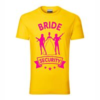 Lánybúcsú - Bride security Heavy prémium férfi póló