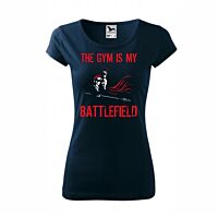 Gym is my battlefield női póló
