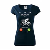 Hív a biciklim női póló