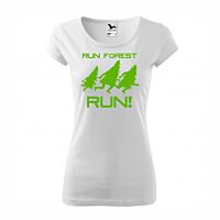 Run Forest, run feliratos póló női póló